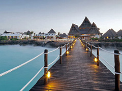 Zanzibar holiday beach and lodge