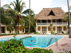 Zanzibar holiday beach and lodge